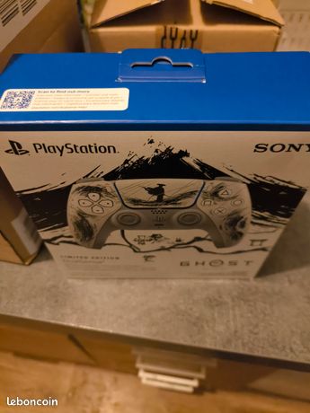 Manette PlayStation 5 ps5 édition limitée dualsense ghost of yotei black Neuf AB