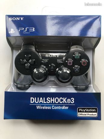 Manette PS3 Sans Fil Jamais Deballée PlayStation 3 DualShock 3 Sony GamePad. Câble inclus en 3 jours