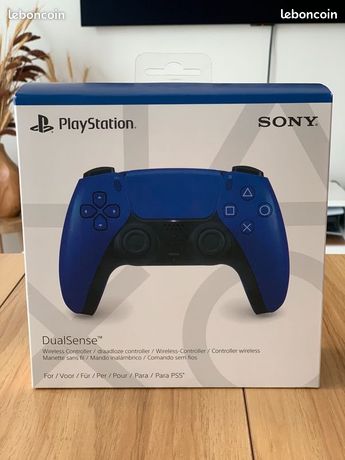 MANETTE PS5 PLAYSTATION 5 Deep Earth Cobalt Blue neuve