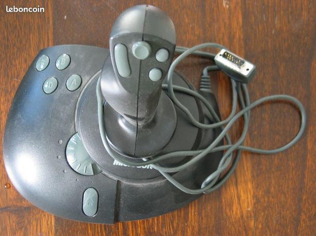 Manette jeux Microsoft Joystick Sidewinder 3D Pro Plus