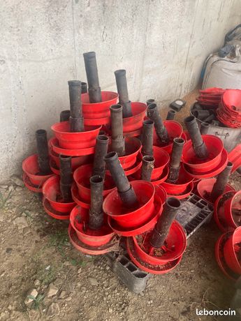 Mangeoires rapidex pour volaille