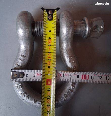 Manilles acier galvanisé