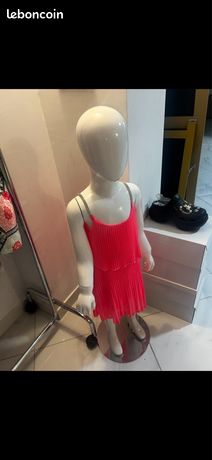 Mannequin enfant blanc laqué