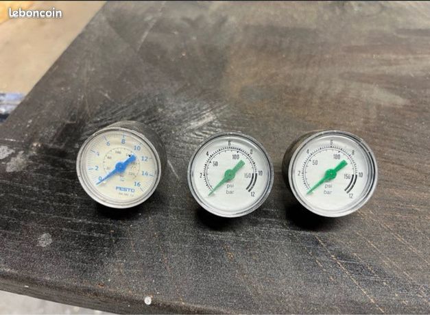 Manomètres pneumatiques