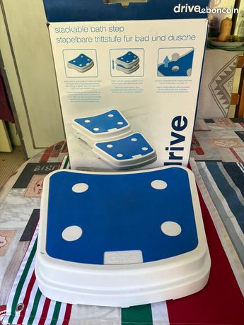 Marche pied baignoire - hauteur 10cm