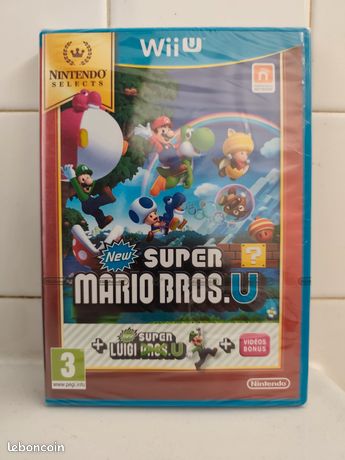 Mario Bros et Luigi jeu Wii u ( blister )