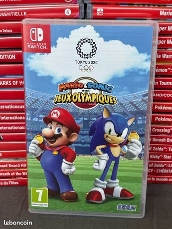 Mario et Sonic aux JO switch