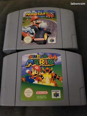 Mario kart 64 + super mario nintendo 64