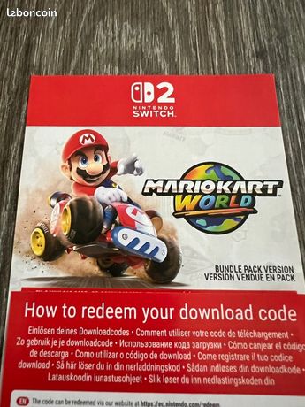 Mario Kart World sur Switch 2