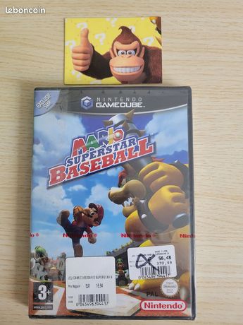 Mario superstar baseball sous blister gamecube