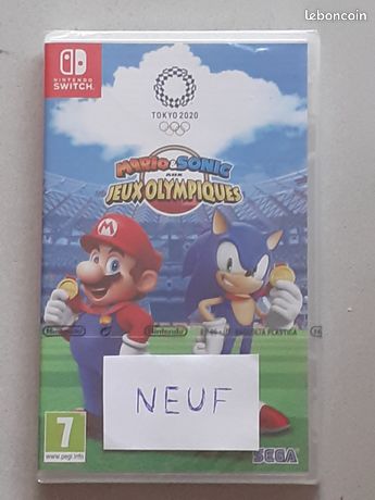 Mario et sonic aux jeux olympiques switch 0,99