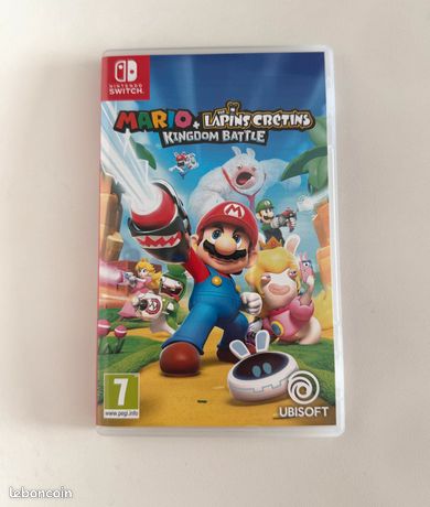 Mario Lapins Crétins Kingdom Battle Nintendo Switch Etat