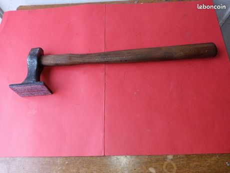 Marteau de carrossier plat