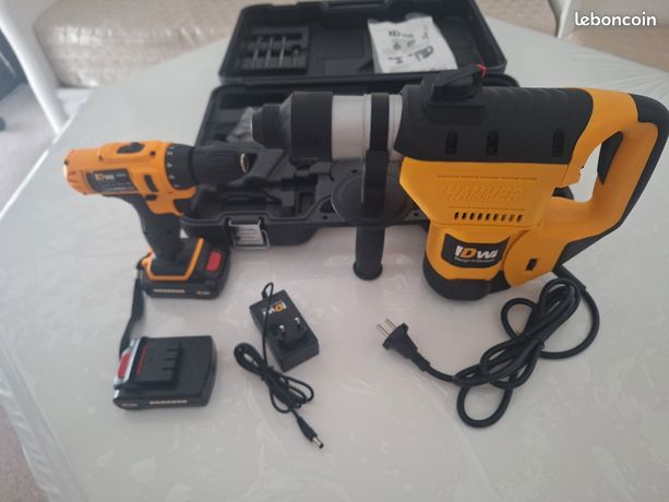 Marteau piqueur neuf plus la Visseuse 24V DW HD02 1300RPM 10MM