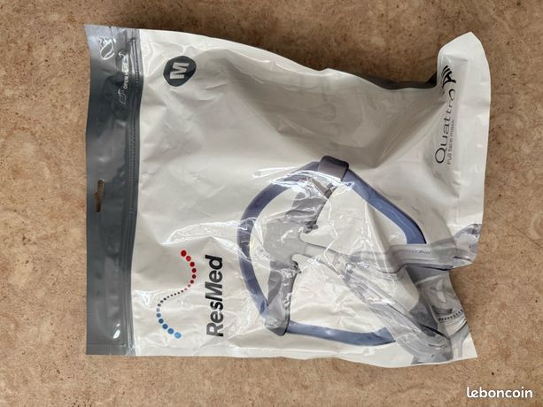 Masque apnée du sommeil full quattro air M