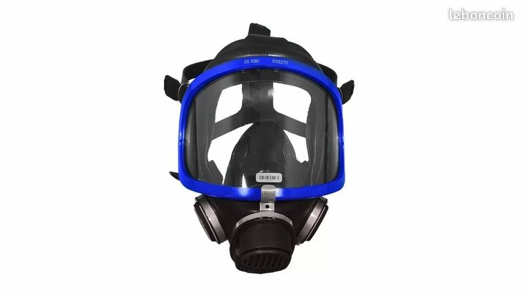 Masque Bi-Filtre Protection Respiratoire Pro Vision 180° Confort & Sécurité