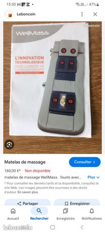 Matelas de massage