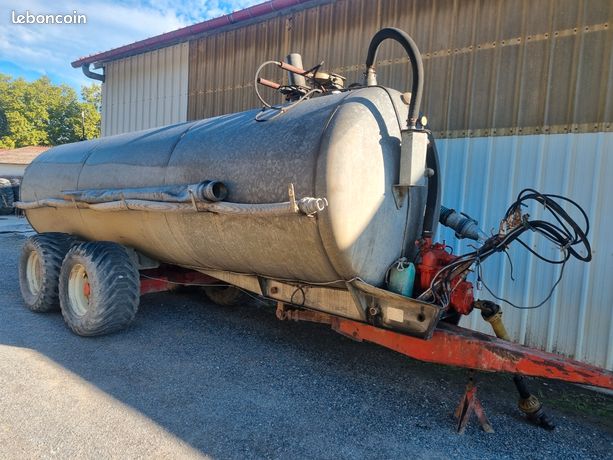Materiel d’épandage tonne à lisier