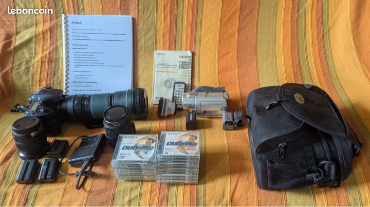 Matériel de photographie Sony