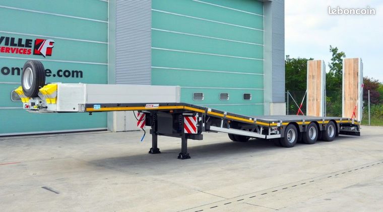 Max Trailer PORTE ENGINS - 3 ESSIEUX MAX100