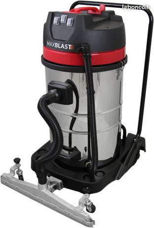 MAXBLAST Aspirateur Industriel 80L 3000W + embout additionnel Neuf