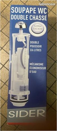 Mecanisme wc double chasse sider