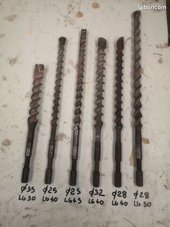 Mèche pour perforateur à cannelure