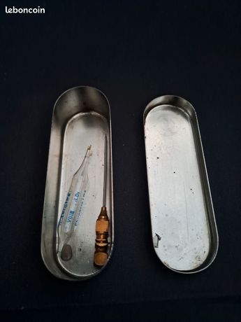 Médical boîte inox aiguilles
