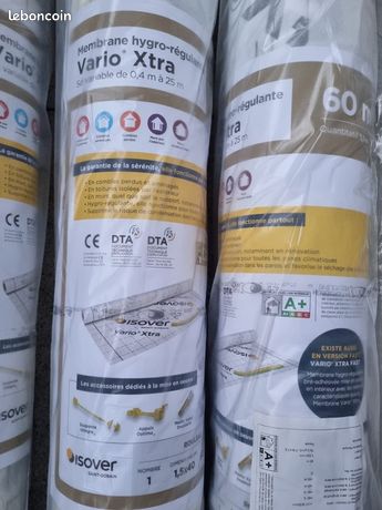 Membrane Pare-Vapeur Isover Extra Vario 1.50m/40m