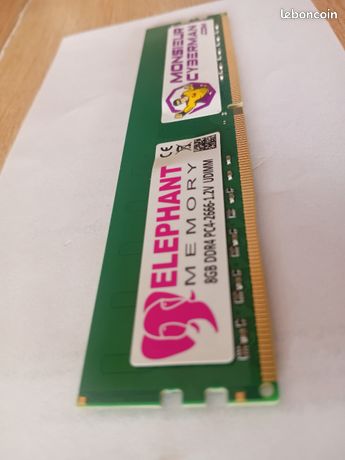 Mémoire RAM 8GB DDR4 PC4-2666-1.2V UDIMM