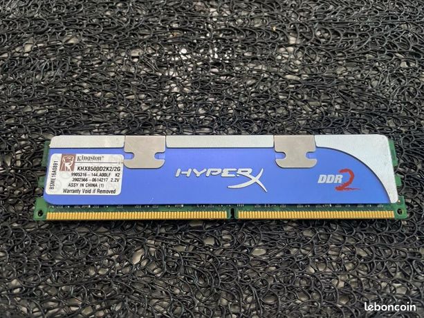 Mémoire RAM Kingston hyperx DDR2 2Go