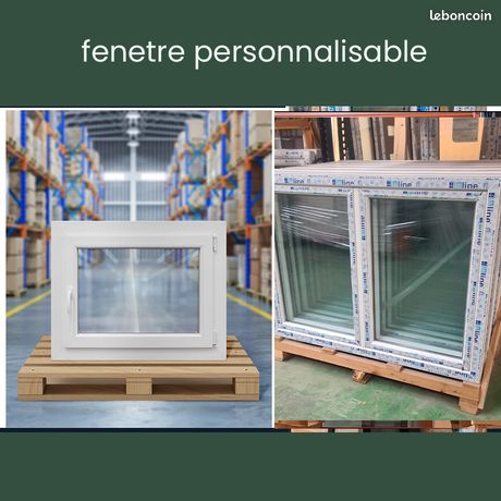 Menuseries battant blanche