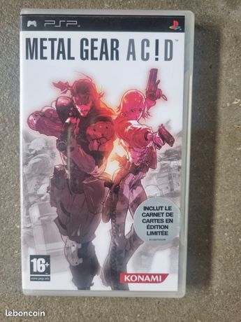 METAL GEAR SOLID Acid psp RareACIDE