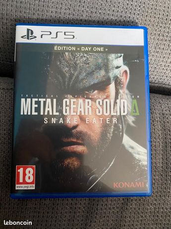 Metal Gear solid snake eater delta Ps5 MGS