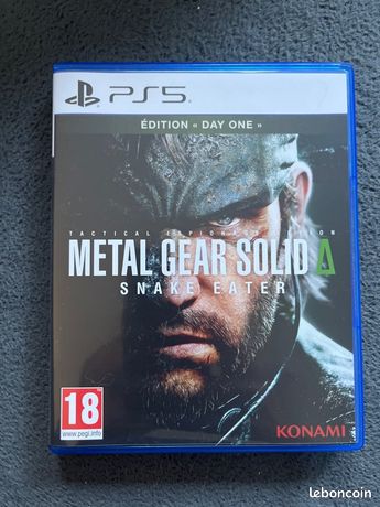 Métal gear solid snake eater ps5