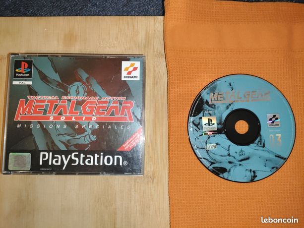 Métal gear solid mission spécial pour ps1