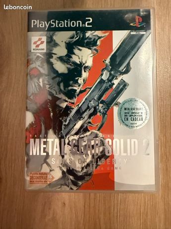 Metal gear solid sons of liberty ps2