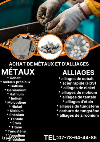 Metaux&alliages