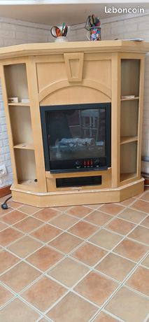 Meuble chauffage électrique décoration cheminée