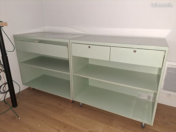 Meuble etagere comptoir