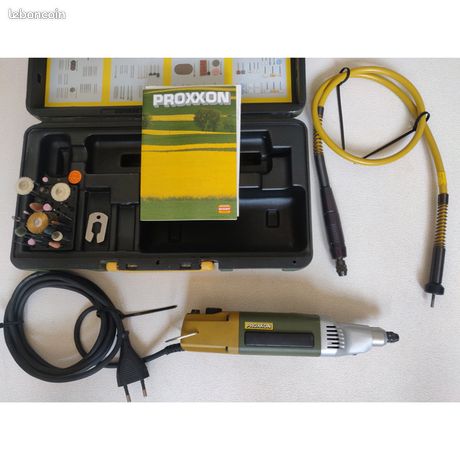 Meuleuse flexible. Proxxon. Accessoire pour graveur et outil de précision