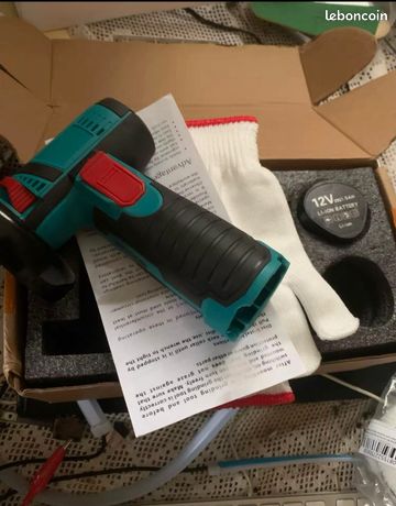 Meuleuse sans fil à batterie