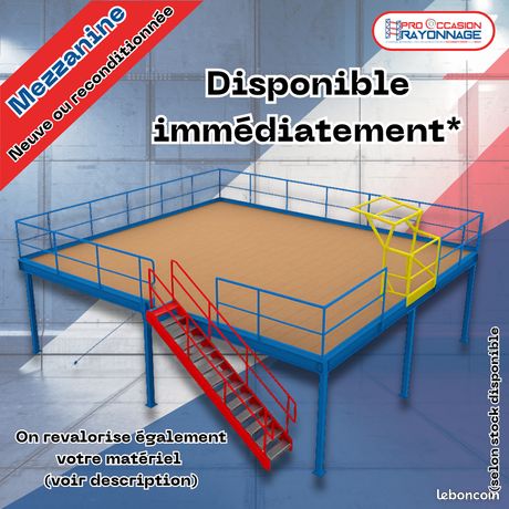 Mezzanine industrielle et