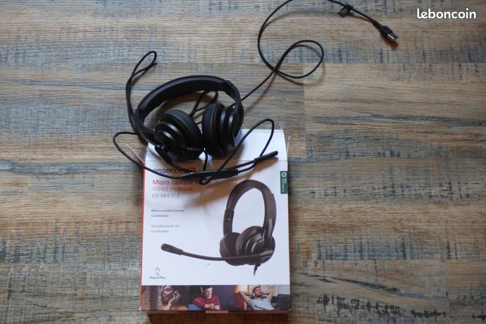 Micro casque filaire