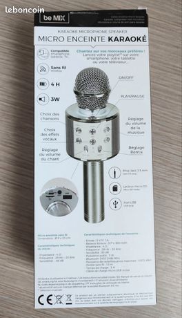 Micro enceinte karaoké état impecc