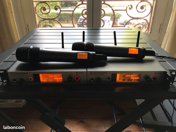 Micro HF Sennheiser ew300 G3 / SKM300 x2 rack