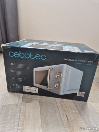 Micro-onde cecotec proclean 3010 bleu retro