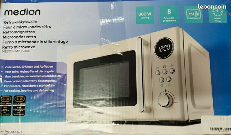 Micro onde style retro medion