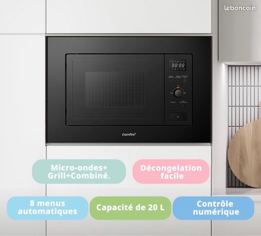 Micro-ondes encastrable Comfee 800W état neuf