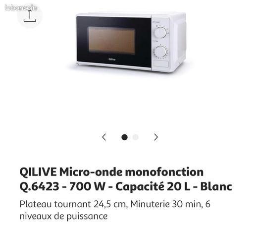 Micro-ondes Qilive Q.6423 - Urgent